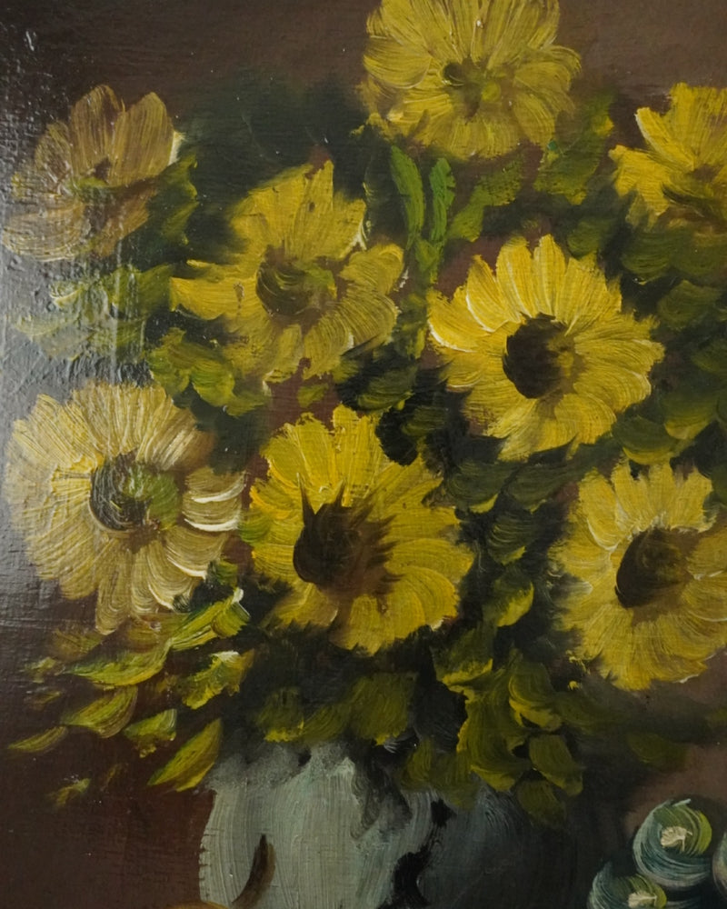 Sunflowers and Fruit