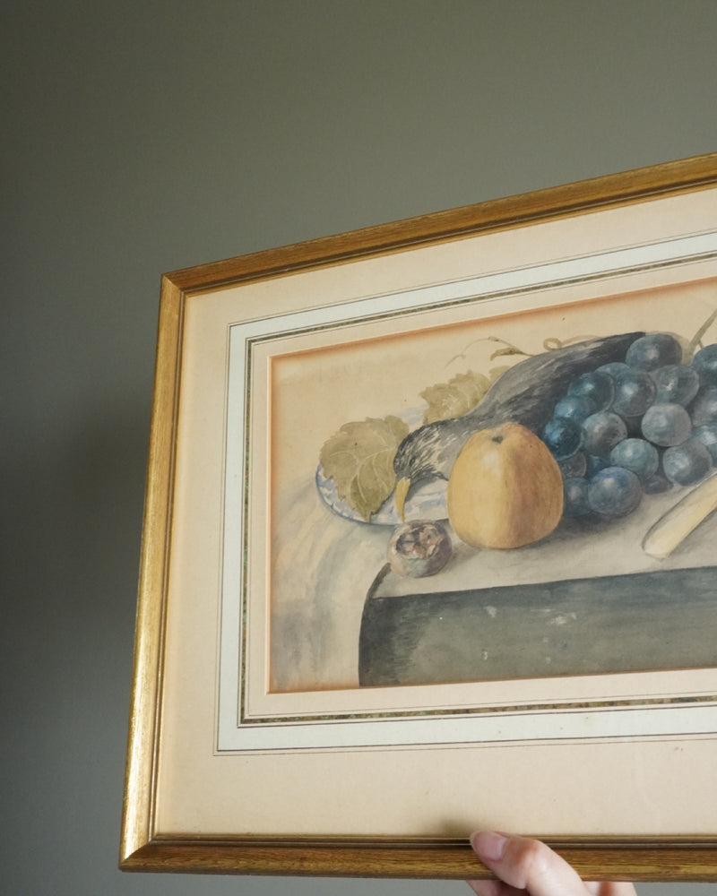 Bird and Fruit Still Life