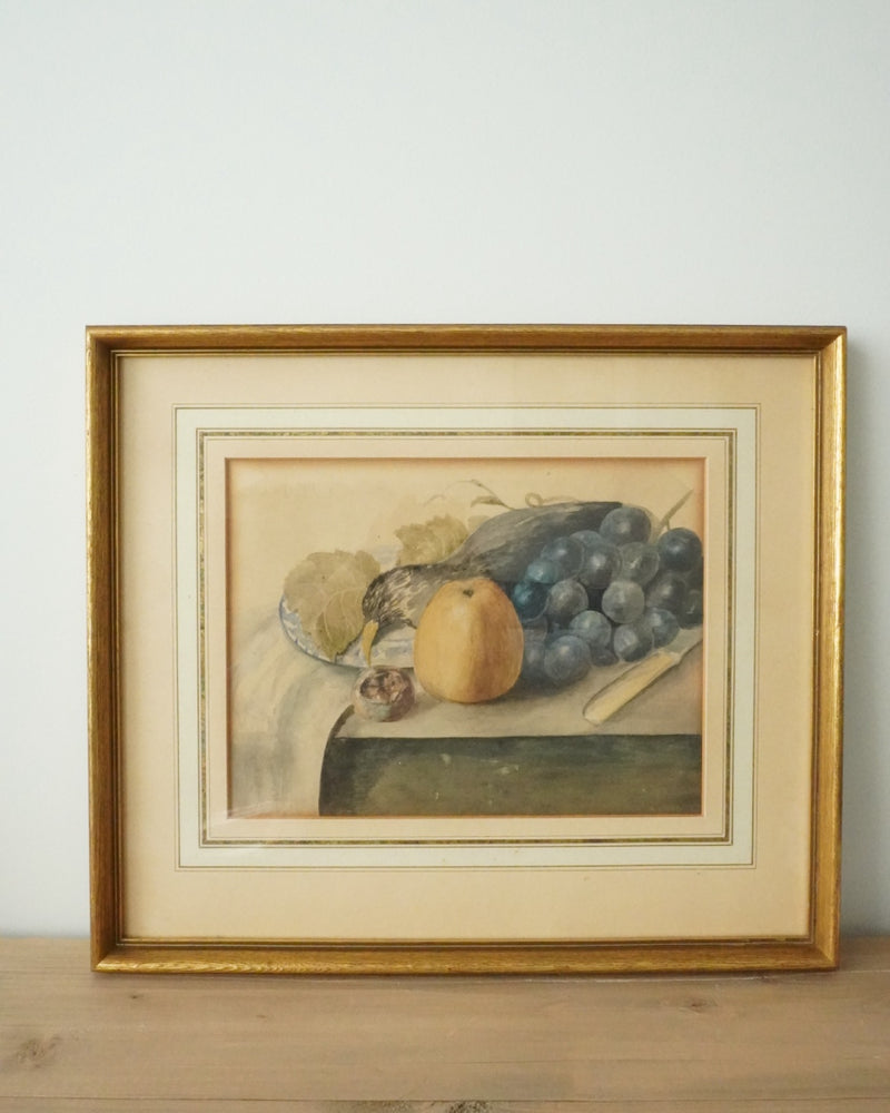 Bird and Fruit Still Life